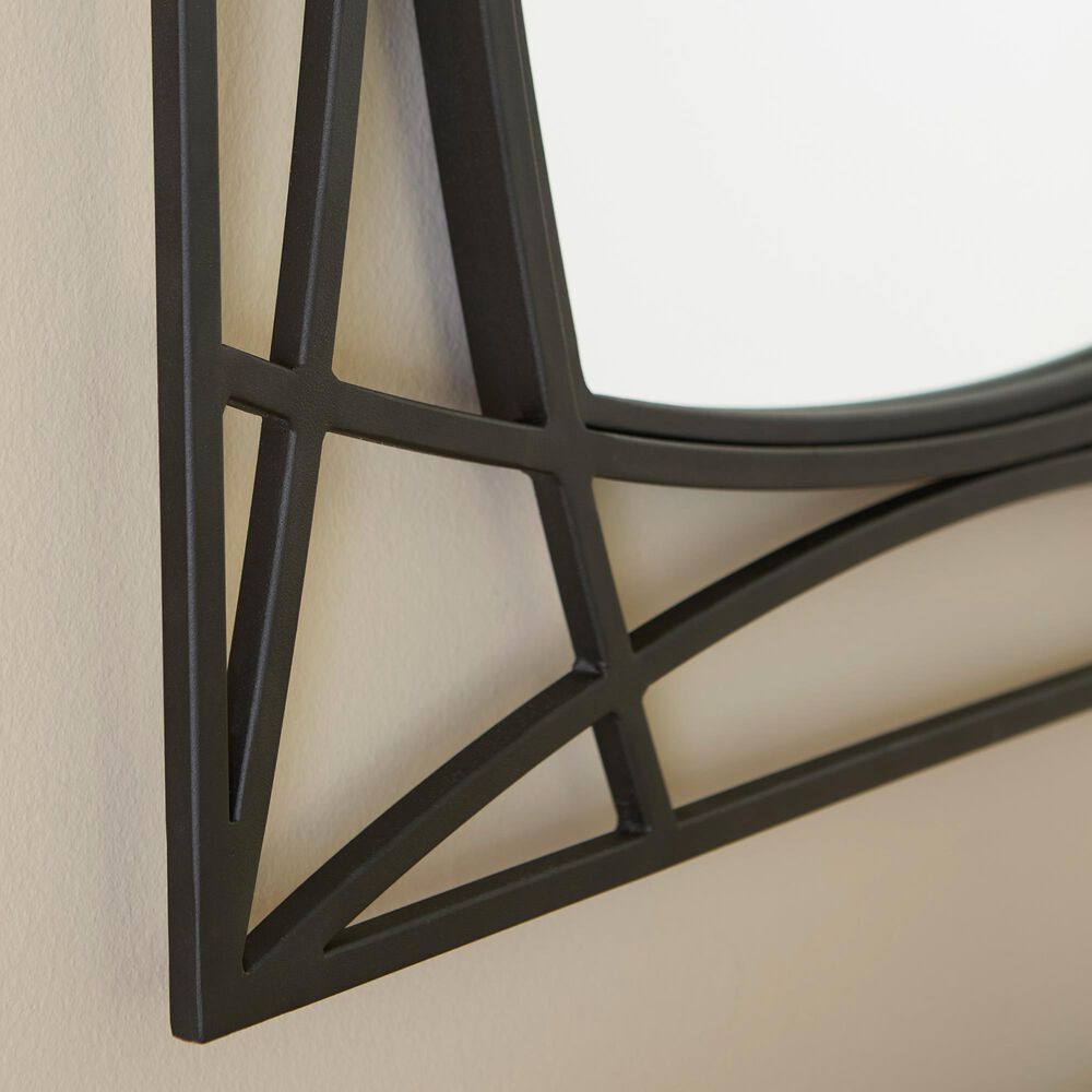 Ashley Freenville Accent Wall Mirror in Black, , large