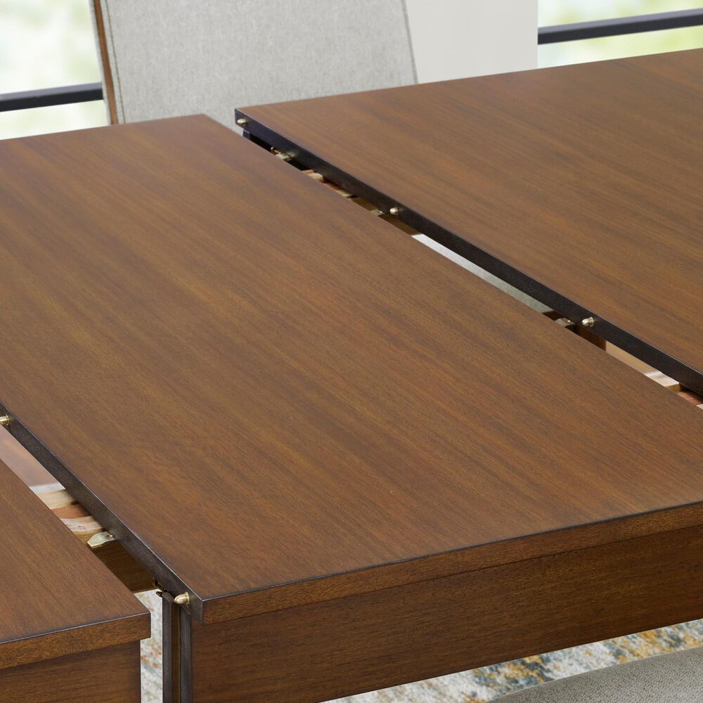 Ashley Lyncott Dining Table in Brown, , large