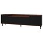 Dayton Mosholu 66" TV Stand in Black and Nut Brown, , large