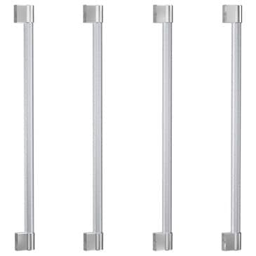 Thermador Professional Handle Kit for French Door Bottom Mount Refrigerator in Stainless Steel, , large