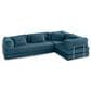 Jaxx Unsofa 2-Piece Modular Right Facing L-Shaped Sectional in Aqua Blue, , large