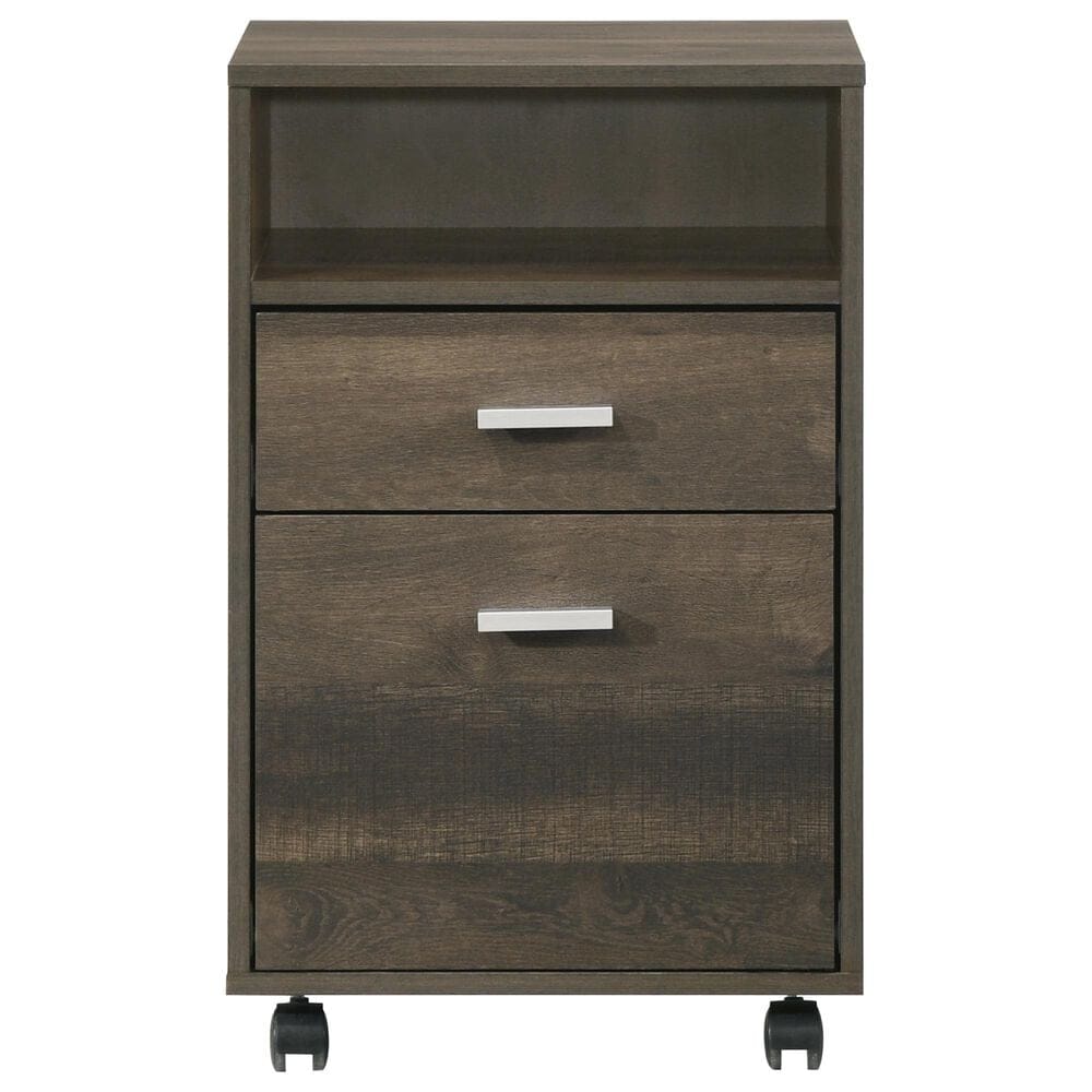 Everly Living Quinn 2-Drawer File Cabinet in Light Gray, , large