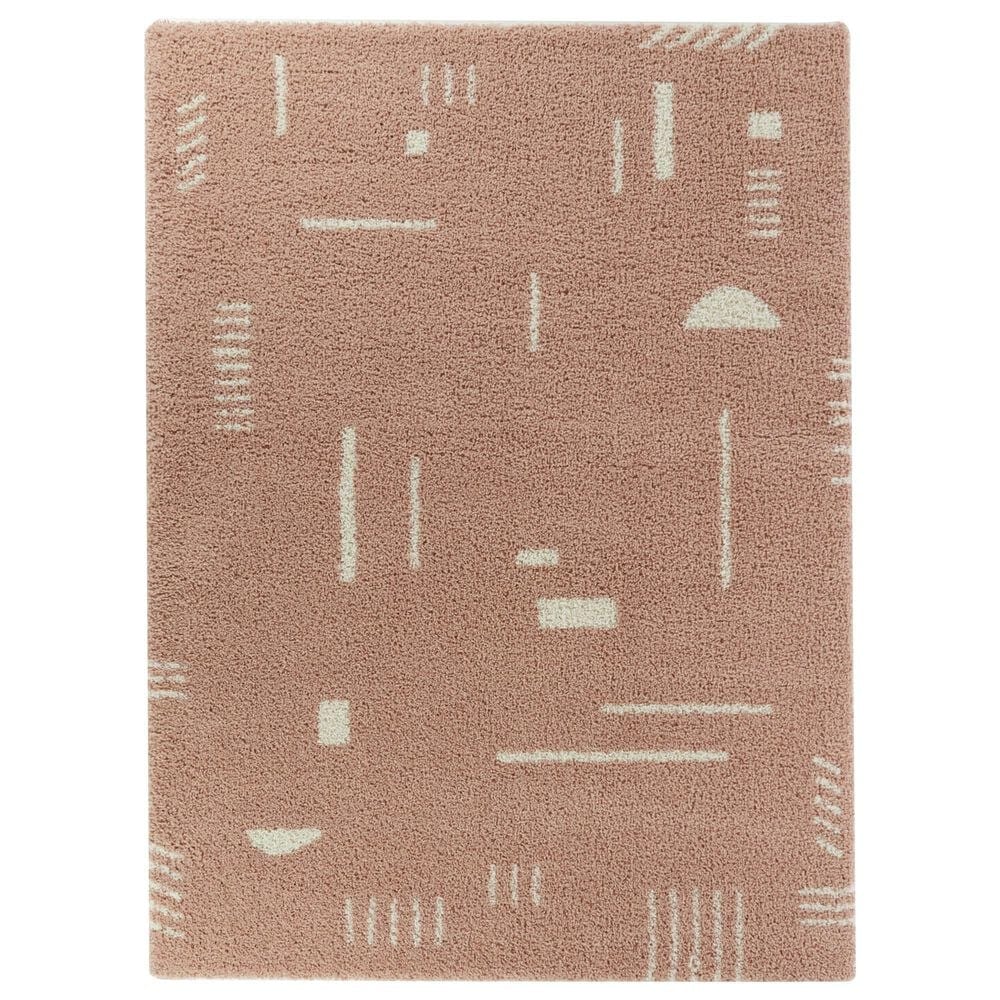 Balta Rugs Rupa 3090671 7"10" x 10" Pink Area Rug, , large