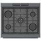 Bosch 30" Freestanding Gas Range in Black Stainless Steel, , large