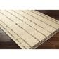 Surya Machu Picchu 10" x 14" Cream, Ivory, Dark Brown, Charcoal, Black and Light Gray Area Rug, , large