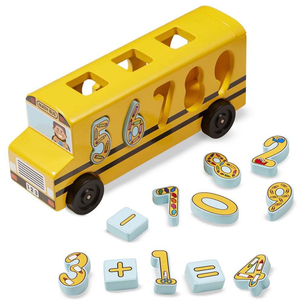Melissa & Doug Number Matching Math Bus, , large