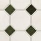 Dal-Tile Relicca Pristine Nook 12" x 12" Octagon Dot Ceramic Mosaic Sheet, , large