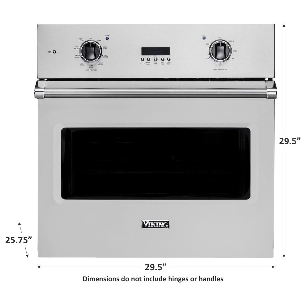 Viking Range 30&quot; Electric Single Select Wall Oven in Stainless Steel, , large
