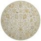 Dalyn Rug Company Hatay HY2 8" Round Ivory Area Rug, , large