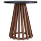 Ashley Kallari End Table in Warm Brown and Matte Black, , large
