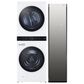LG Single Unit WashTower with Center Control in White and Wi-Fi Enabled Steam Clothing Styler in Mirror, , large