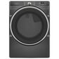Whirlpool 7.4 cu. ft. Smart Front Load Electric Dryer with Steam in Volcano Black, , large