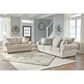 Signature Design by Ashley Haisley Stationary Loveseat in Ivory, , large