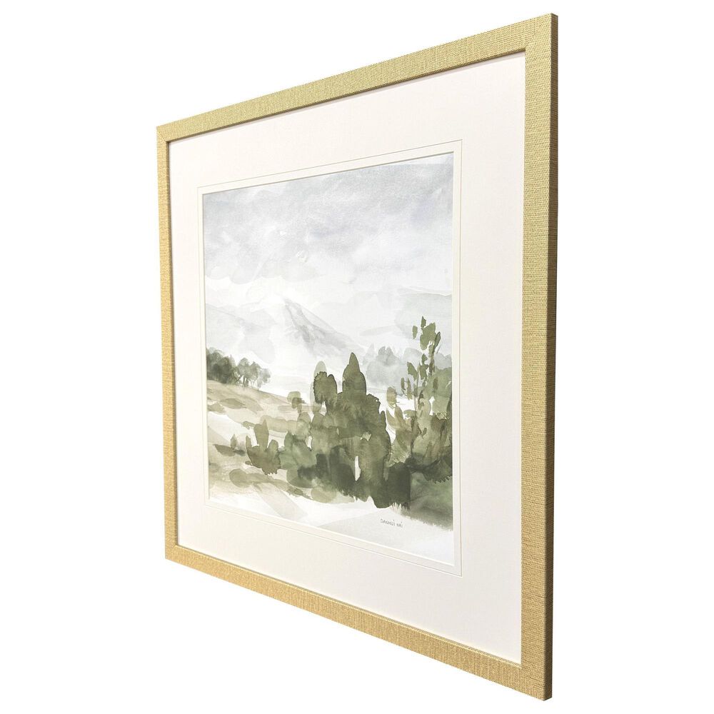 Paragon 30" x 30" Path to the Mountain II Wall Art in Green, , large