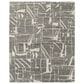 Feizy Sutton 7"9" x 9"9" Pewter and Green Area Rug, , large