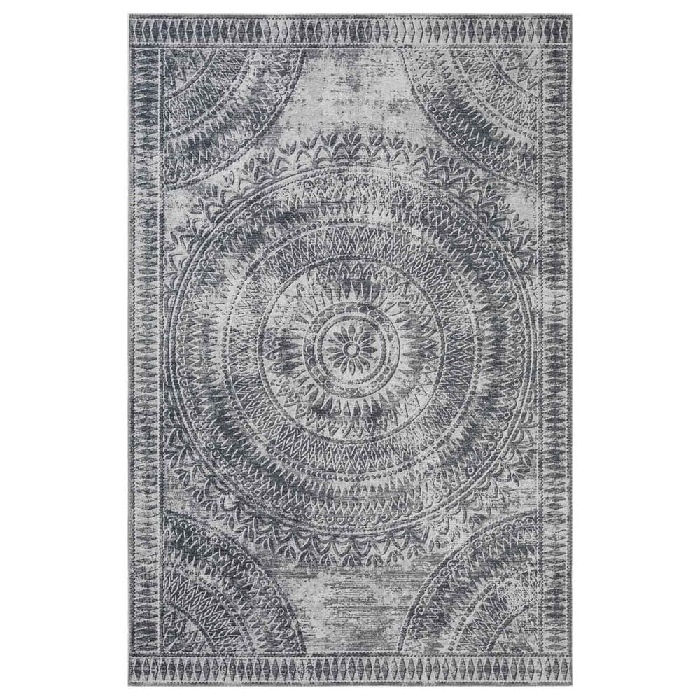 Dalyn Rug Company Sedona Bohemian 2"3" x 10" Pewter Indoor/Outdoor Performance Runner, , large