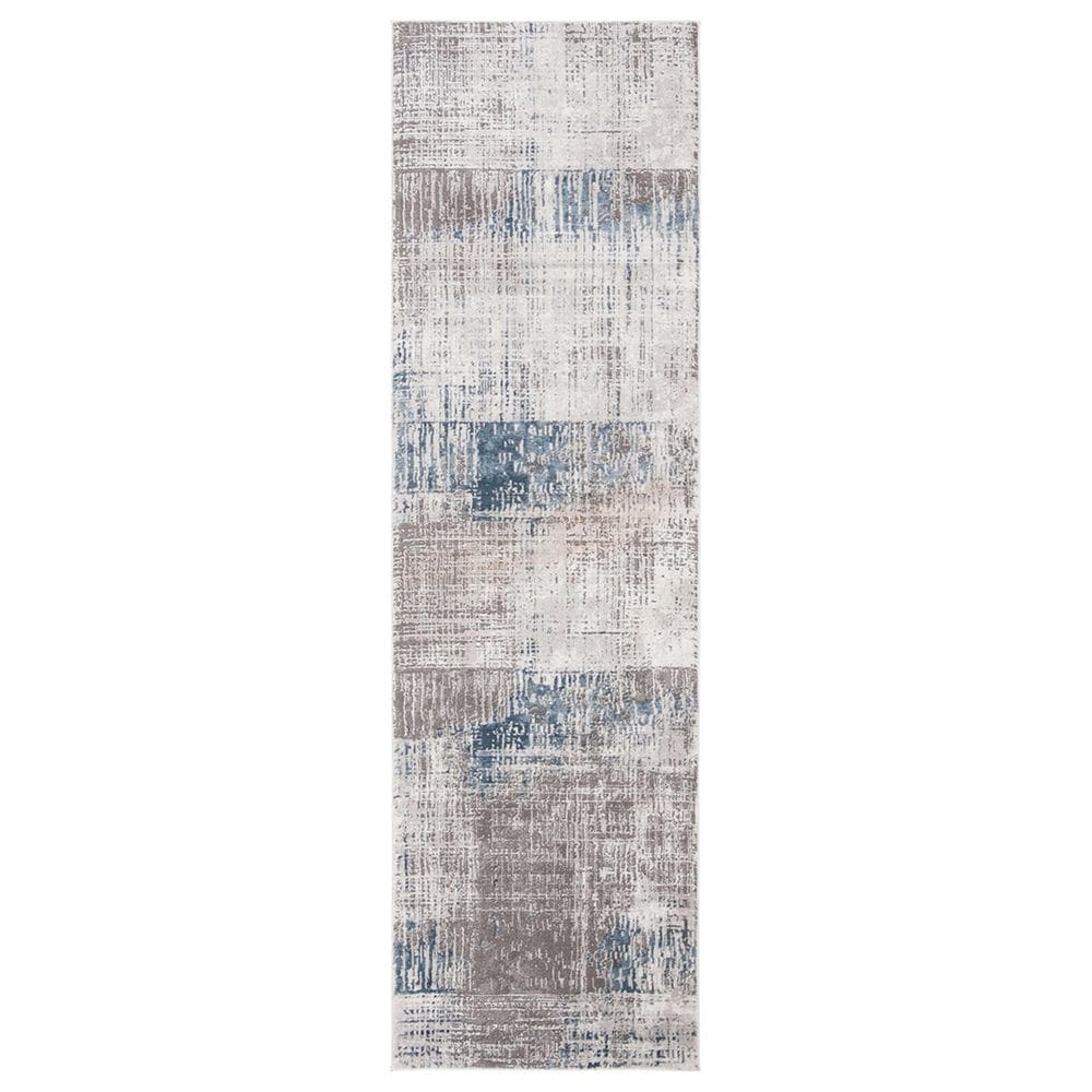 Safavieh Craft CFT874F 2"3" x 10" Grey and Blue Runner, , large