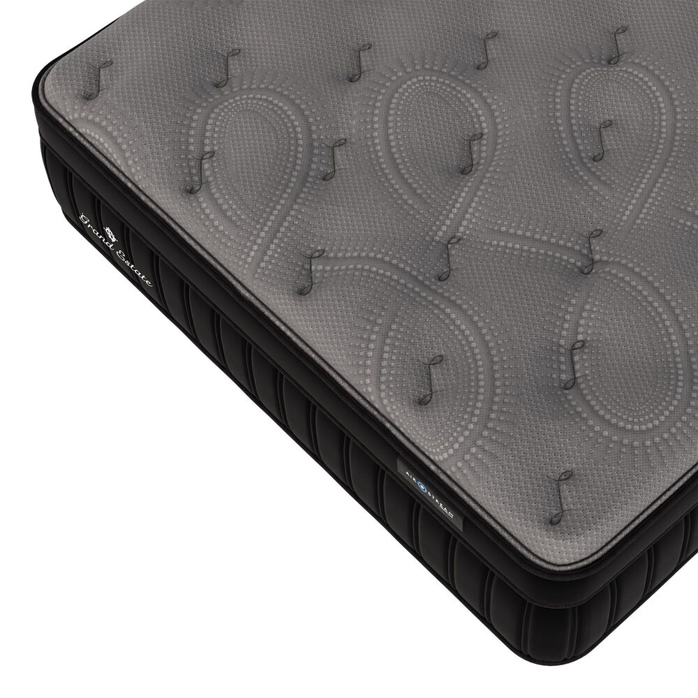 Grand Estate 750 Euro Top Medium Twin Mattress with Low Profile Box Spring, , large
