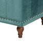 Baxton Studio Kaylee Storage Ottoman Bench in Teal Blue, , large