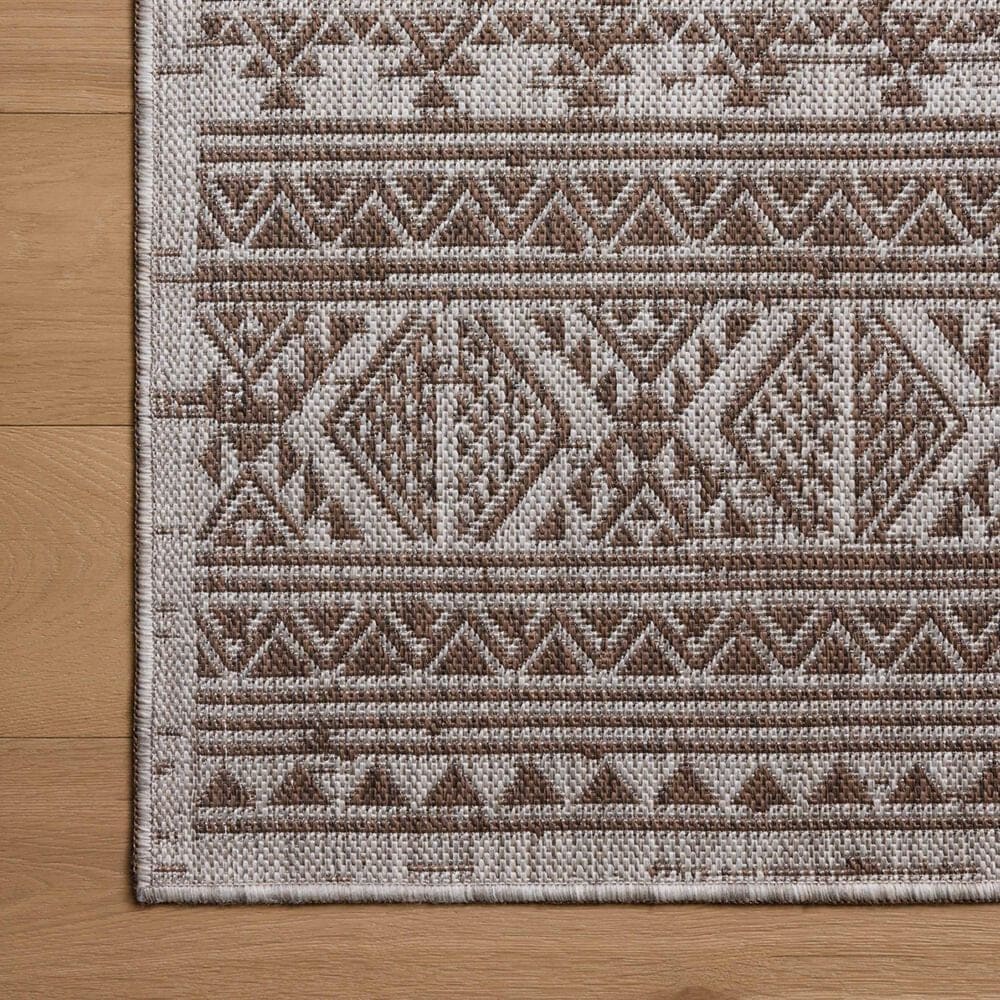 Loloi Easton Coffee and Dove 8&#39;6&quot; x 11&#39;6&quot; Indoor/Outdoor Area Rug, , large
