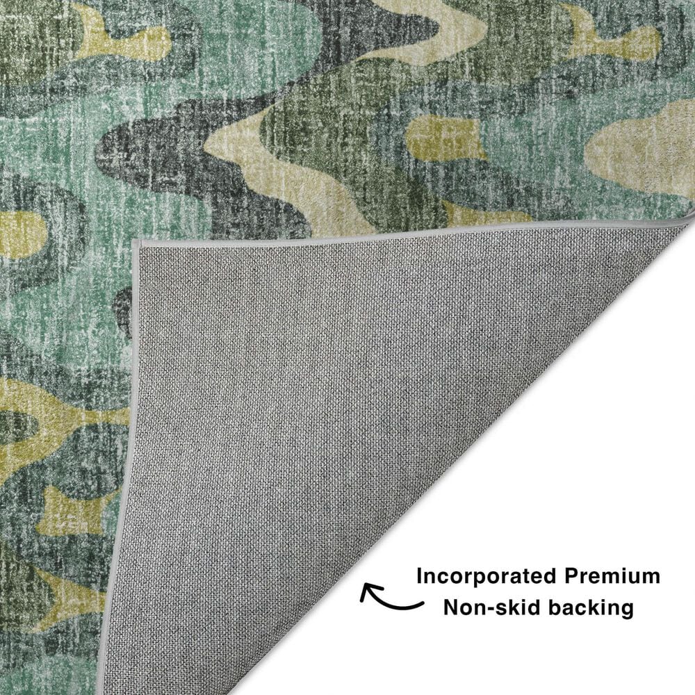 Dalyn Rug Company Lorenzo LN6 Teal 8&#39; x 10&#39; Area Rug, , large