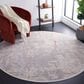 Safavieh Marmara MRM308B 6"7" Round Beige, Blue and Rust Area Rug, , large