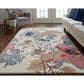 Feizy Dafney 8865F 5" x 8" Blue and Multicolor Area Rug, , large