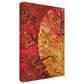 Timberlake Dying Leaf 24" x 16" Canvas Art in Red/Tan/Wine, , large