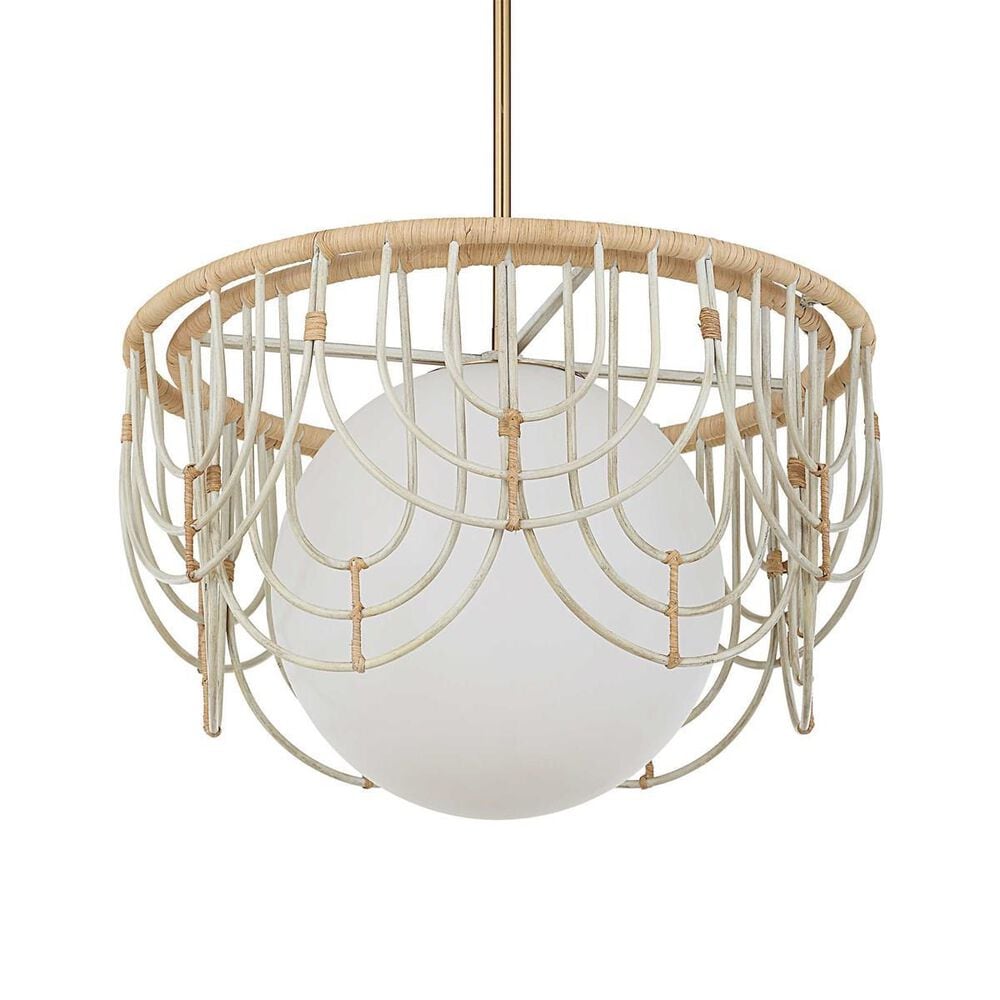 Uttermost Arches 1 Light Pendant in Rattan, , large