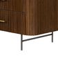 Four Hands Fletcher 6 Drawer Dresser Only in Terra Brown Oak, , large