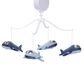Lambs and Ivy Little Aviator Musical Baby Crib Mobile Soother Toy in Blue, , large