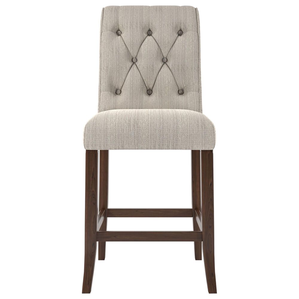 Furniture of America Zimmerman Counter Chair in Rustic Oak &#40;Set of 2&#41;, , large