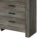 Ashley Frandern 5-Piece Twin Bookcase Storage Bedroom Set in Rustic Warm Gray, , large