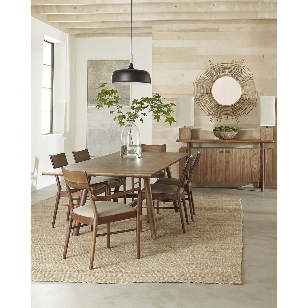 Stickley Furniture Walnut Grove Stone Top Credenza in Walnut, , large