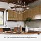 Hunter Perch Point 6-Light Chandelier in Brushed Nickel, , large