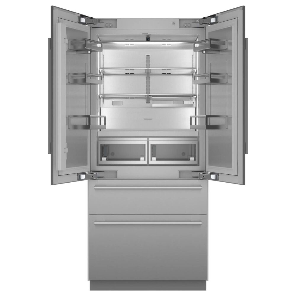 Thermador 18.9 Cu. Ft. 36&#39;&#39; Built-in French Door Bottom Freezer Refrigerator with Masterpiece Handle in Stainless Steel, , large