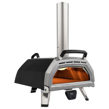 Ooni Karu 16 Multi-Fuel Pizza Oven in Black and Stainless Steel, , large