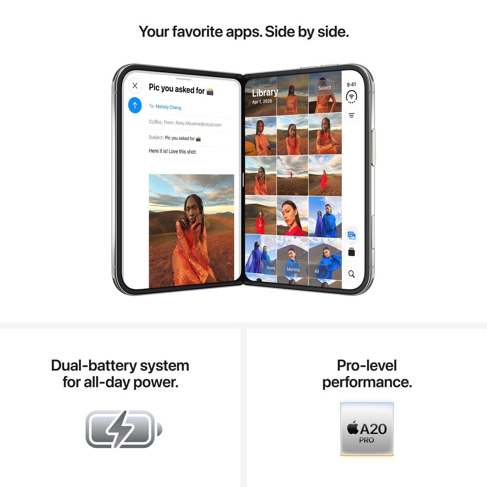 Apple iPhone Duo 2TB in Star White (Pre-Order on 10/16), , large