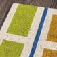 Novogratz Aloha Hello ALO-2 1"6" x 2"6" Multicolor Door Mat, , large