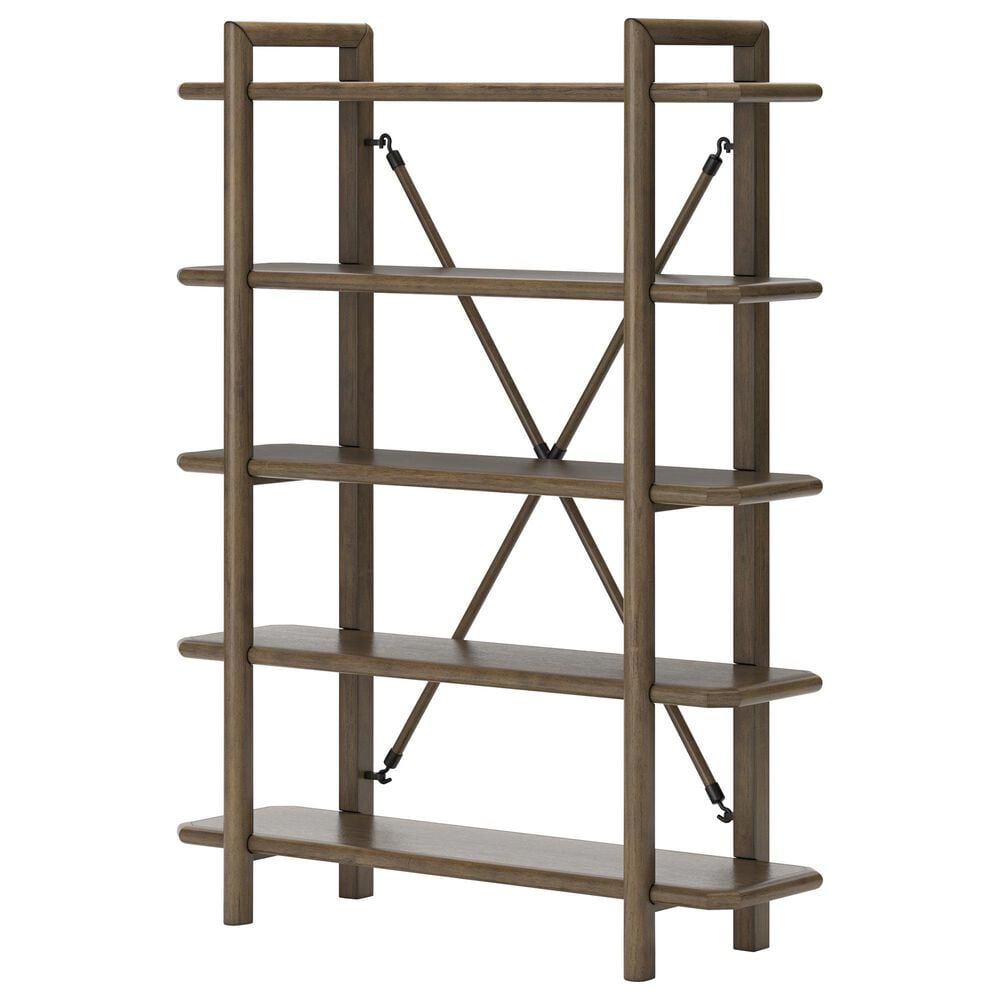 Ashley Roanhowe Bookcase in Brown, , large