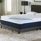 Carpenter Company 3" Foam and Fiber Twin XL Mattress Topper, , large