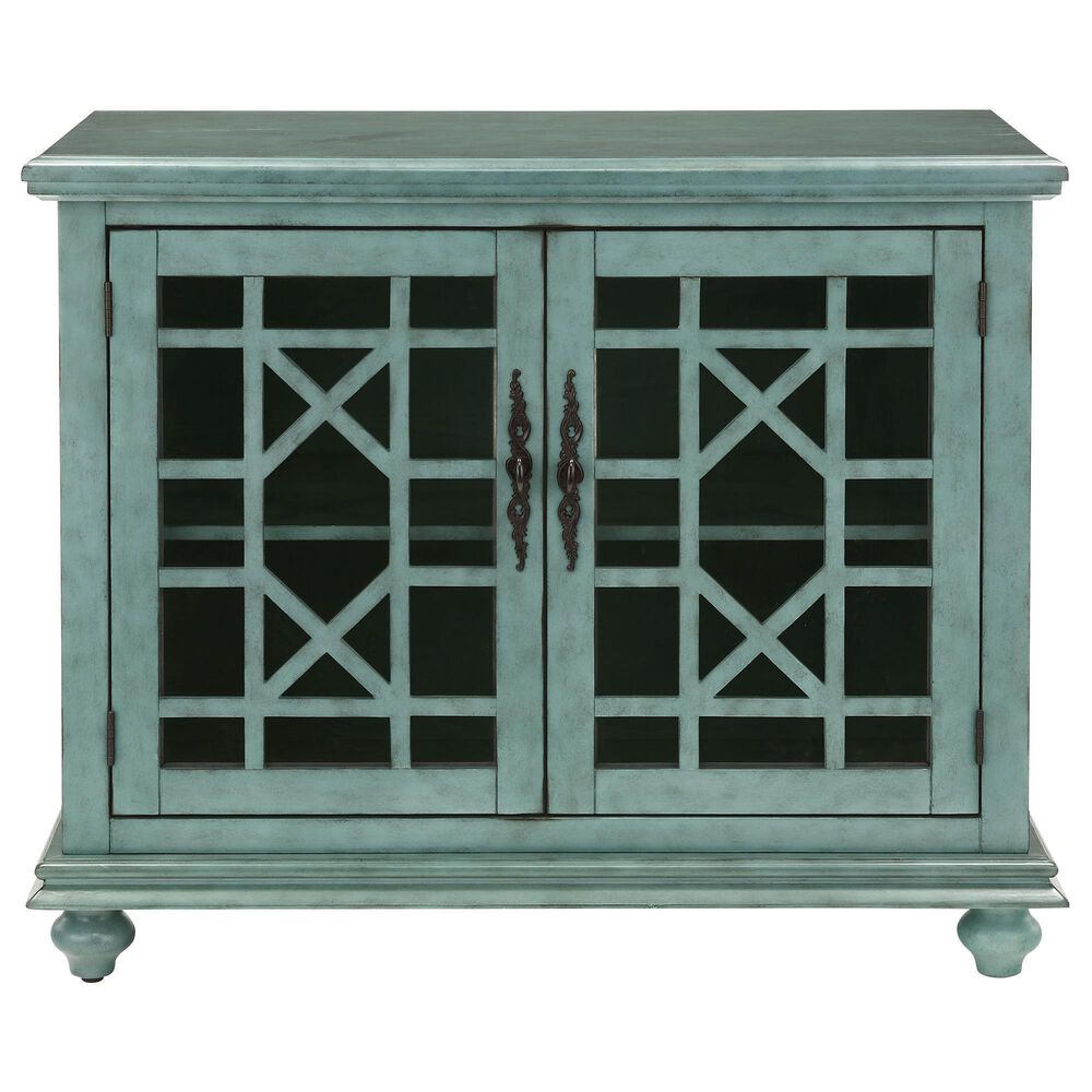 Martin Svensson Home Jules Small Spaces TV Stand in Teal, , large