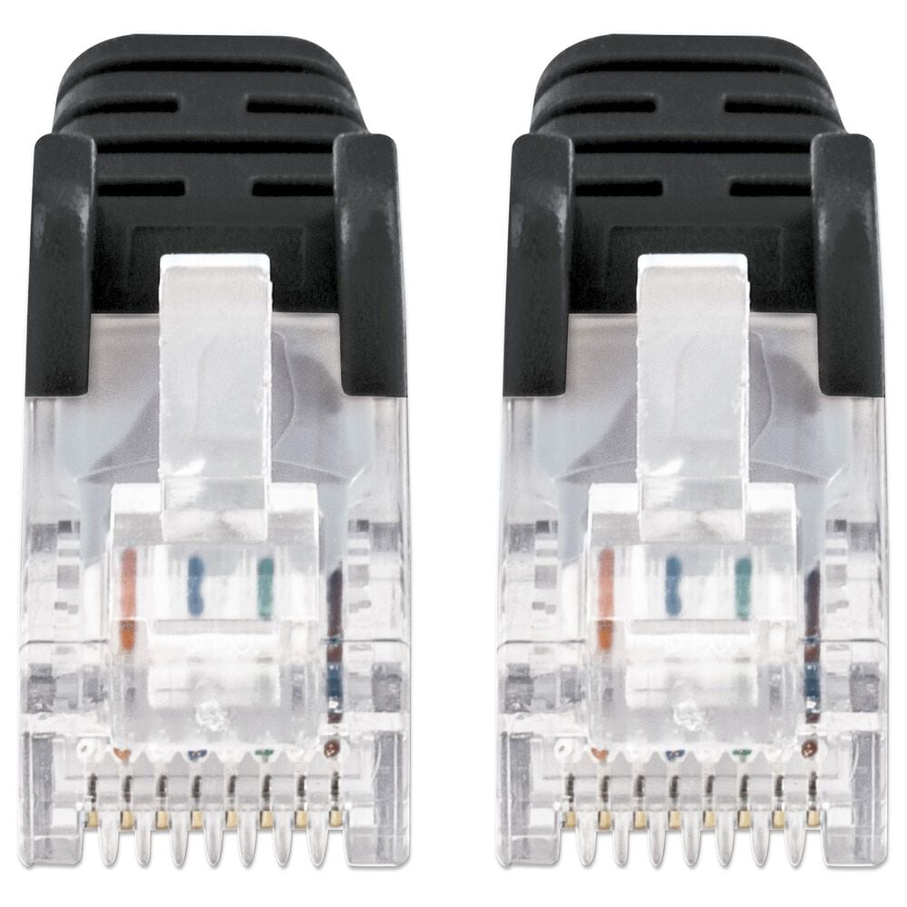 Manhattan Cat6 3' UTP Slim Network Patch Cable in Black, , large