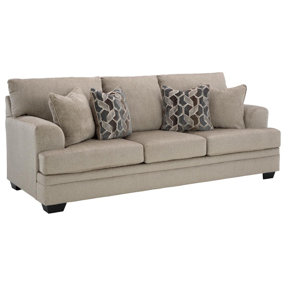 Ashley Stonemeade Stationary Queen Sofa Sleeper in Taupe, , large