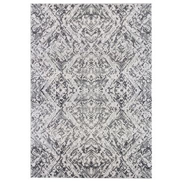 Art Carpet Abington Ikat 5" x 7" Gray Squirrel Area Rug, , large