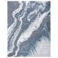 Safavieh Craft CFT844M 8" x 10" Blue and Grey Area Rug, , large