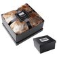 Timberlake Lavish Home Zobel Faux Marten Sable Throw in Amber Brown, , large