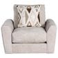 Michael Nicholas Designs Pinehurst Swivel Chair in Ward Platinum, , large