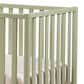 Sorelle Mia 3-In-1 Convertible Crib with Toddler Rail in Sage and Natural, , large