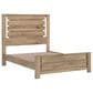 Ashley Brozmont Queen Panel Platform Bed in Natural Brown, , large